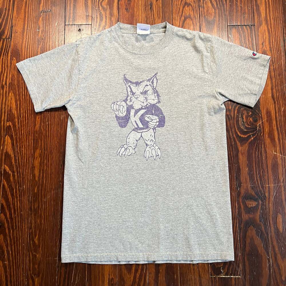 Champion M Collegiate Graphic T-Shirt Gray Regular